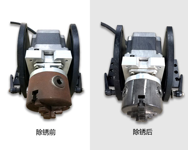 新疆激光除锈机展示